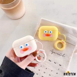 Cute Toast Dudu Duck Silicone Protective Case for Apple Airpods Pro