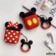 Cute Mickey Mouse Minnie Silicone Airpods Protective Case Cover for Apple Airpods 1 & 2