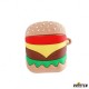 Cute Hamburger Silicone Protective Shockproof Case for Apple Airpods 1 & 2