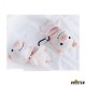Cute Furry Piggy Protective Case for Apple Airpods 1 & 2