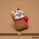 Cute Dog Knit Protective Case for Apple Airpods 1 & 2
