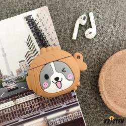 Cute Cookie Panda Silicone Protective Case for Apple Airpods 1 & 2