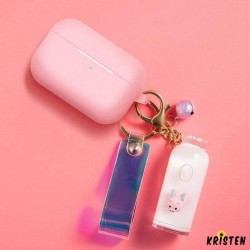 Bottle Keychain Pig Silicone Protective Case for Apple Airpods Pro