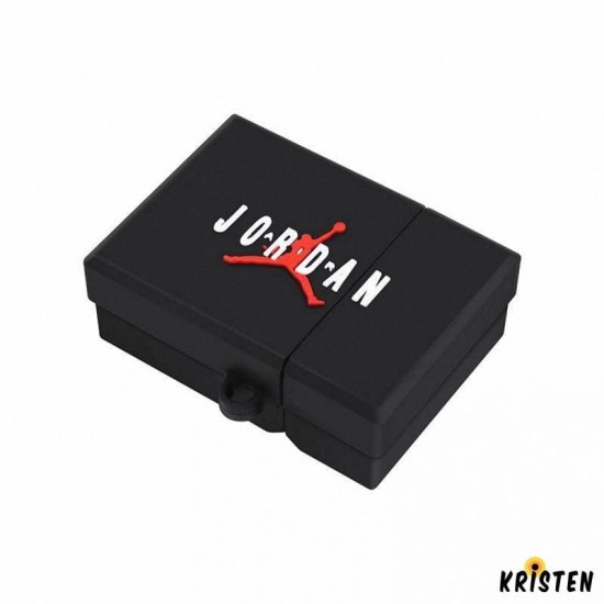 Air Jordan Style Box Silicone Protective Case for Apple Airpods 1 & 2