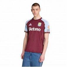 Aston Villa Mens Home Authentic Soccer Jersey 2025
