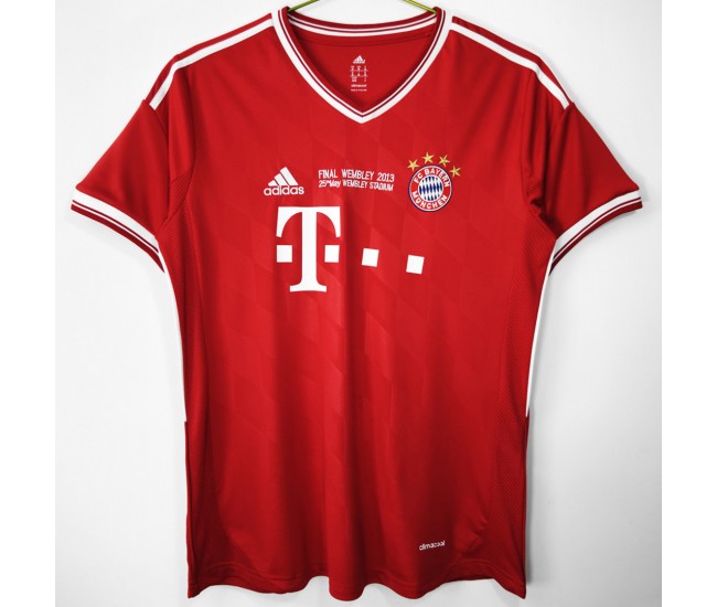 Bayern Munich Men Home Retro Soccer Jersey 2013