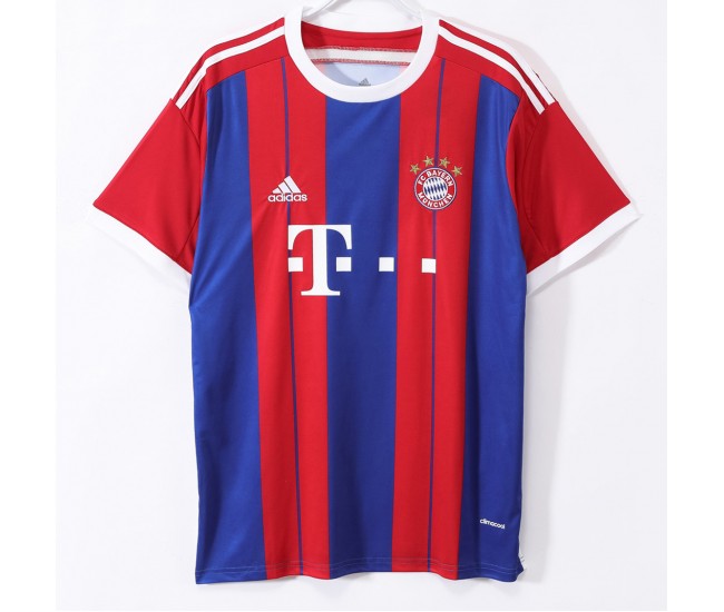 Bayern Munich Men Home Retro Soccer Jersey 2014