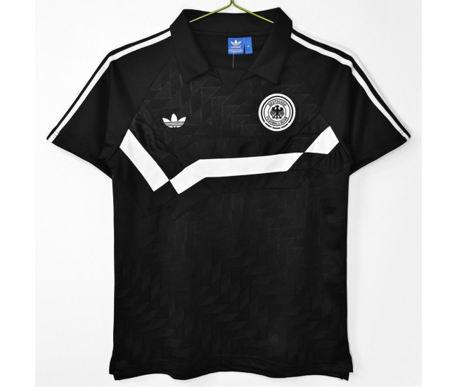 Germany Men Away Retro Soccer Jersey 1988