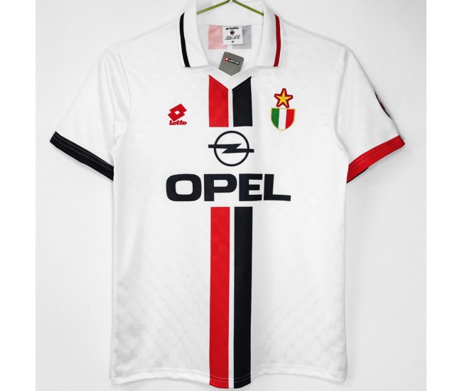 AC Milan Men Away Retro Soccer Jersey 1996