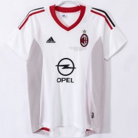 AC Milan Men Away Retro Soccer Jersey 2002
