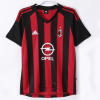 AC Milan Men Home Retro Soccer Jersey 2003