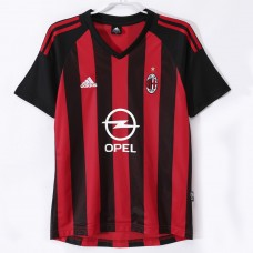 AC Milan Men Home Retro Soccer Jersey 2003 AC Milan Men Home Retro Soccer Jersey 2003