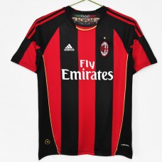 AC Milan Men Home Retro Soccer Jersey 2010 AC Milan Men Home Retro Soccer Jersey 2010