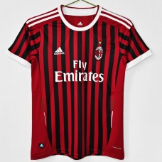 AC Milan Men Home Retro Soccer Jersey 2011 AC Milan Men Home Retro Soccer Jersey 2011