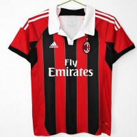 AC Milan Men Home Retro Soccer Jersey 2012 AC Milan Men Home Retro Soccer Jersey 2012