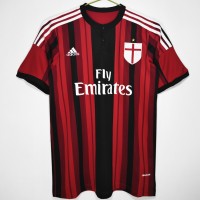 AC Milan Men Home Retro Soccer Jersey 2014