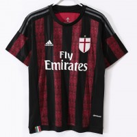 AC Milan Men Home Retro Soccer Jersey 2015