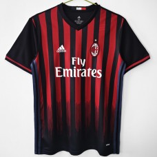 AC Milan Men Home Retro Soccer Jersey 2016 AC Milan Men Home Retro Soccer Jersey 2016
