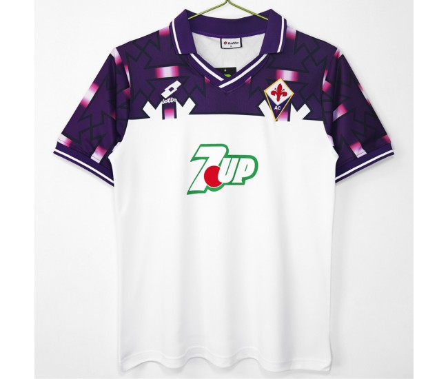 ACF Fiorentina Mens Away Soccer Jersey 1992