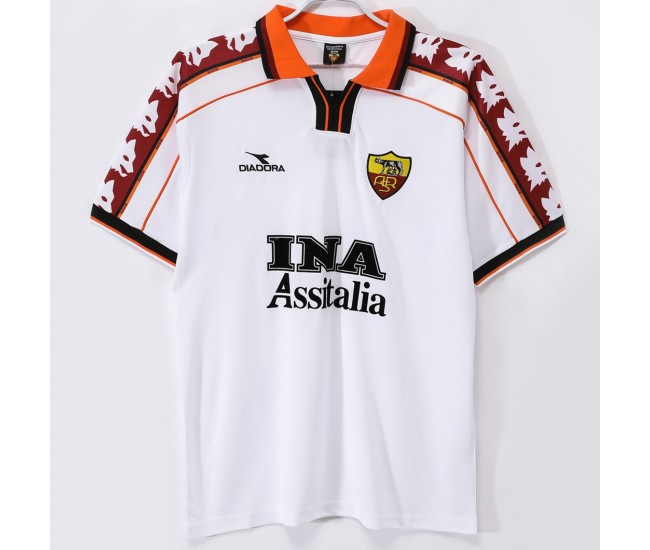AS Roma Mens Away Soccer Jersey 1998