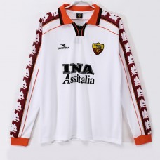 AS Roma Mens Away Long Sleeve Soccer Jersey 1998 AS Roma Mens Away Long Sleeve Soccer Jersey 1998