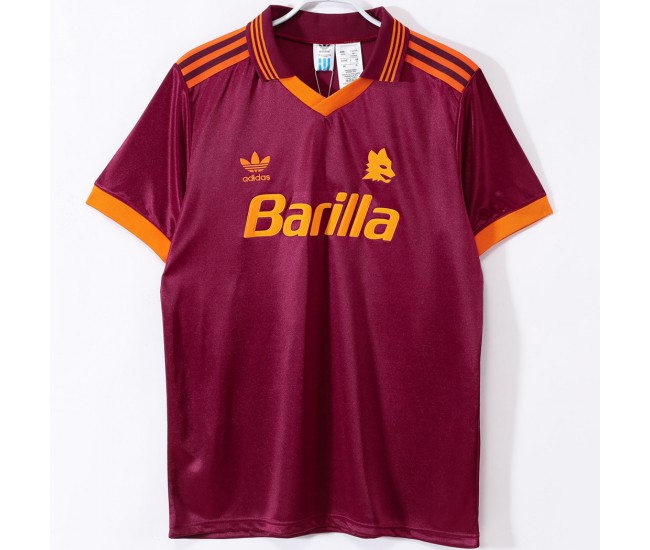 AS Roma Mens Away Soccer Jersey 1992