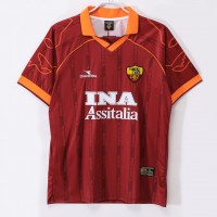 AS Roma Mens Home Soccer Jersey 1999
