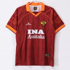 AS Roma Mens Home Soccer Jersey 1999 AS Roma Mens Home Soccer Jersey 1999