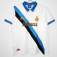 Inter Milan Men Away Retro Soccer Jersey 1994