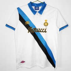 Inter Milan Men Away Retro Soccer Jersey 1994 Inter Milan Men Away Retro Soccer Jersey 1994
