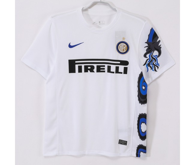 Inter Milan Men Away Retro Soccer Jersey 2010