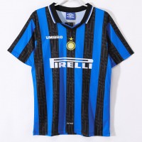 Inter Milan Men Home Retro Soccer Jersey 1997