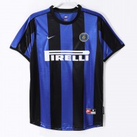 Inter Milan Men Home Retro Soccer Jersey 1999