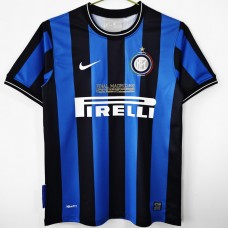 Inter Milan Men Home Retro Soccer Jersey 2009 Inter Milan Men Home Retro Soccer Jersey 2009
