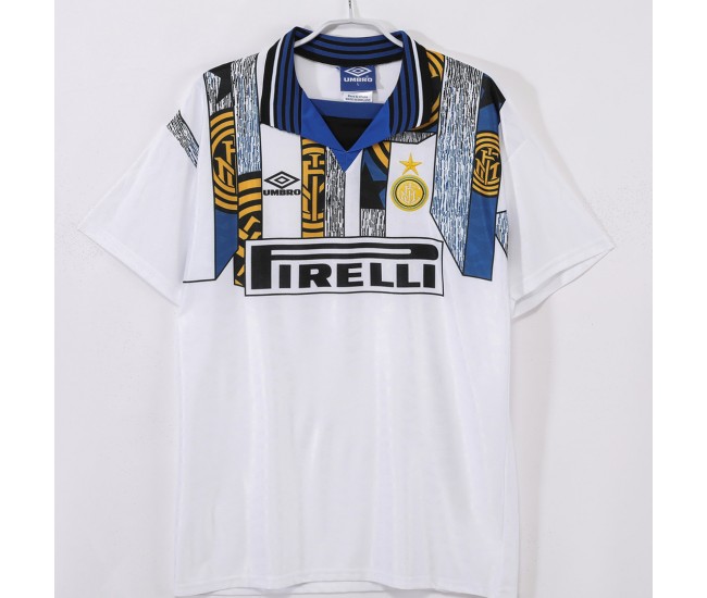 Inter Milan Men Third Retro Soccer Jersey 1995