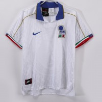 Italy Men Away Retro Soccer Jersey 1995