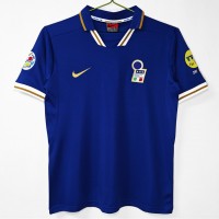 Italy Men Home Retro Soccer Jersey 1996