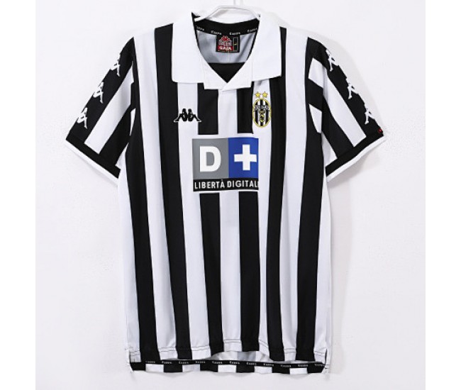 Juventus Men Home Retro Soccer Jersey 1999 Juventus Men Home Retro Soccer Jersey 1999