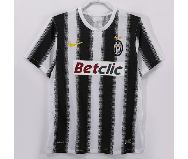 Juventus Men Home Retro Soccer Jersey 2011