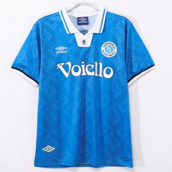 SSC Napoli Mens Home Soccer Jersey 1993 SSC Napoli Mens Home Soccer Jersey 1993