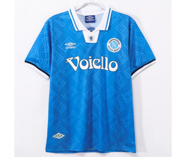 SSC Napoli Mens Home Soccer Jersey 1993