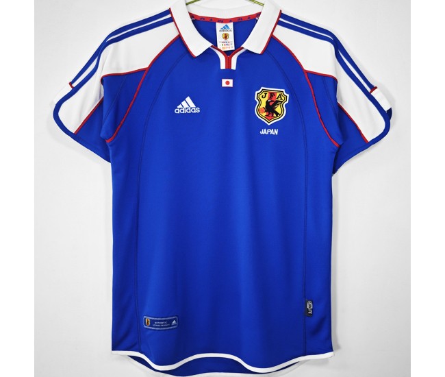 Japan Men Home Retro Soccer Jersey 2000
