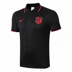Atlético de Madrid Polo Shirt Black 2019 2020