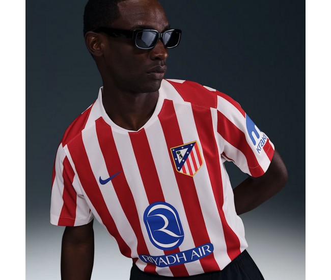 Atlético de Madrid Mens Home Authentic Soccer Jersey 2025