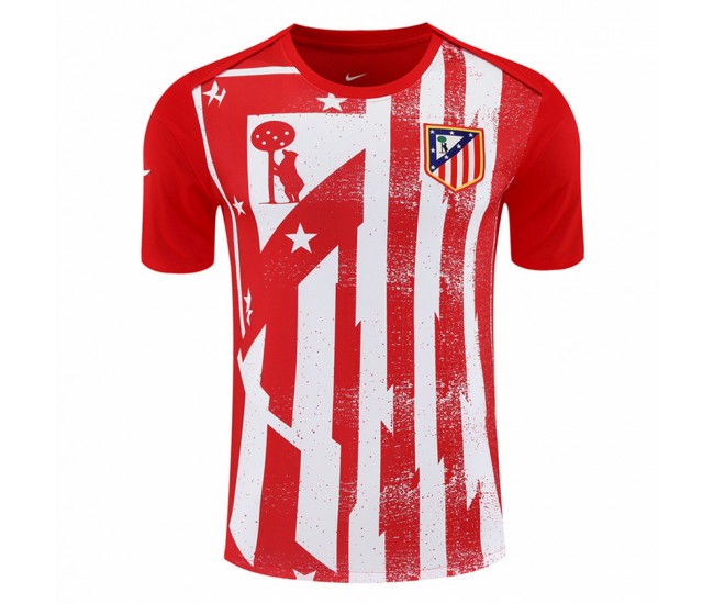 Atlético de Madrid Men's Pre Match Soccer Jersey 2025