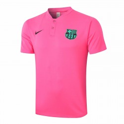Barcelona Polo Shirt Pink 2020