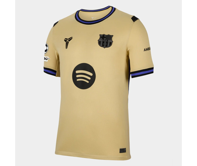 FC Barcelona Mens Away Soccer Jersey 2025