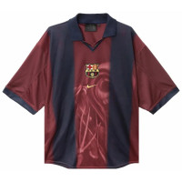 FC Barcelona X Travis Scott Mens Retro Home Skeleton Jersey 2000
