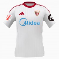 Sevilla FC Mens Home Soccer Jersey 2025