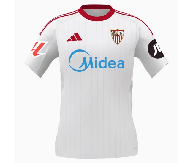 Sevilla FC Mens Home Soccer Jersey 2025